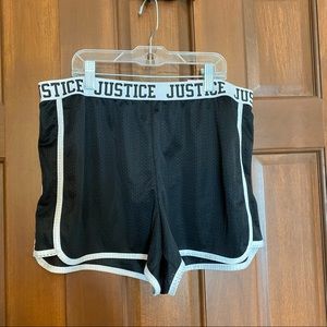 Justice Mesh Dolphin Shorts: NEVER WORN